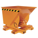 Florian eichinger benne basculante prise frontale et latrale volume 500 l finition epoxy