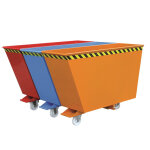 Florian eichinger bennes basculantes de tri slectif volume 900 l finition epoxy