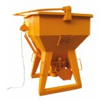 Florian eichinger benne � tuyau avec r�ceptacle lat�ral volume 1500 l levage anneaux