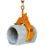 Florian eichinger pince preneuse de tuyau beton charge 3000 kg haut. 2000 mm