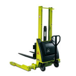 Gerbeur semi - lectrique pramac longerons encadrants