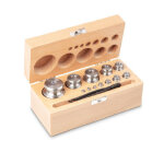 Kern jeux de poids bouton en inox tourn� - classe m2 poids individuel 1 � 1000 g