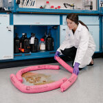 New pig boudin & digue absorbant pour produits chimiques absorption 36 l