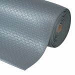 Notrax tapis antifatigue  bulles ergonomiques dim. lxl 91 cm x 18, 3 m coloris gris