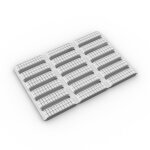 Plastex caillebotis hyginique pour la restauration dim. lxl 91 cm x mtre linaire. . .