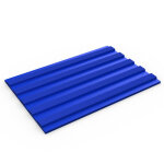 Plastex tapis robuste et isolant �lectrique dim. lxl 100 cm x 10 m coloris bleu