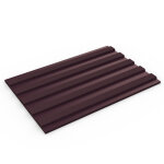 Plastex tapis robuste et isolant lectrique dim. lxl 100 cm x 10 m coloris marron