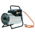 Sovelor chauffage mobile au gaz  air puls en inox puissance calorifique 15 / 30, 2 kw