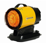 Sovelor chauffage radiant mobile au fuel type d'alimentation electrique