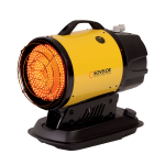 Sovelor chauffage radiant mobile au fuel type d'alimentation hybride