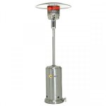 Sovelor parasol chauffant mobile radiant au gaz propane mati�re inox . . .