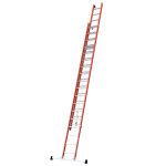 Tubesca - comabi echelle coulissante  corde 2 plans isolante ? tubesca nbre d'chelons 2x14. . .