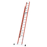 Tubesca - comabi echelle coulissante  corde 2 plans isolante ? tubesca nbre d'chelons 2x16. . .