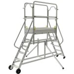 Tubesca - comabi passerelle banche en aluminium - tubesca nbre de marches 6 haut. . . .