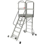 Tubesca - comabi passerelle d'entretien 1 plan de mont�e 820 mm - tubesca nbre de marches 6. . .