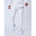Project x paris bas de jogging basic full logo broderie couleur - blanc, taille - l