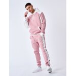 Project x paris bas de jogging bicolore rose poudr s