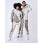 Project x paris bas de jogging bicolore style vague taupe m