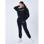 Project x paris bas de jogging brod� noir l