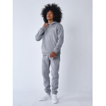 Project x paris bas de jogging broderie contour couleur - gris clair, taille - m