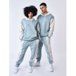 Project x paris bas de jogging colorblock bleu brume xl