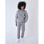 Project x paris bas de jogging à empiècement bimatière couleur - gris clair, taille - xl Project x paris bas de jogging à empiècement bimatière couleur - gris clair, taille - xl