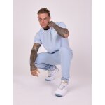 Project x paris bas de jogging empicement avec texte couleur - bleu ciel, taille - xl
