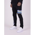 Project x paris bas de jogging imprim� street art noir xl