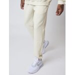 Project x paris bas de jogging matelassage carr� ivoire xl