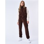 Project x paris bas de jogging matelass� marron xs