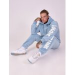 Project x paris bas de jogging style  pilou pilou  bleu clair s