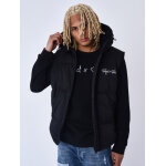 Project x paris blouson matelass sans manches capuche couleur - noir, taille - s