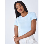 Project x paris body basic manches courtes couleur - bleu ciel, taille - l