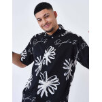Project x paris chemise all over esquisse fleurie couleur - noir, taille - xl Project x paris chemise all over esquisse fleurie couleur - noir, taille - xl