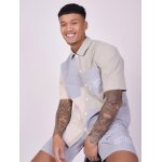 Project x paris chemise  blocs de couleurs bleu xs