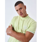 Project x paris chemise col mao bicolore couleur - pistache, taille - s