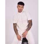 Project x paris chemise col mao en matire texture couleur - ivoire, taille - s
