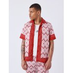 Project x paris chemise fluide gometrique couleur - rouge, taille - l