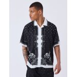Project x paris chemise fluide western couleur - noir, taille - s Project x paris chemise fluide western couleur - noir, taille - s