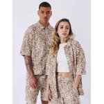 Project x paris chemise unisexe kalash x pxp  motifs naturel couleur - marron, taille - xxl