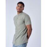Project x paris chemise manches courtes col mao kaki xs
