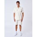Project x paris chemise manches courtes uni textur couleur - craie, taille - m