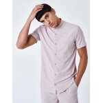 Project x paris chemise à manches courtes uni texturée couleur - rose poudré, taille - xl Project x paris chemise à manches courtes uni texturée couleur - rose poudré, taille - xl