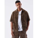 Project x paris chemise velours côtelé couleur - taupe, taille - s Project x paris chemise velours côtelé couleur - taupe, taille - s