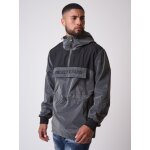 Project x paris coupe - vent � capuche r�fl�chissant p�trole gris fonc� s