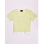 Project x paris crop top côtelé couleur - vert, taille - l Project x paris crop top côtelé couleur - vert, taille - l