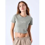 Project x paris crop top signature couleur - olive, taille - s