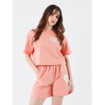 Project x paris crop top tee wicker heart couleur - rose corail, taille - s Project x paris crop top tee wicker heart couleur - rose corail, taille - s