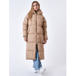 Project x paris doudoune longue  capuche couleur - camel, taille - m