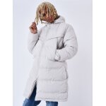 Project x paris doudoune longue  capuche greige xl